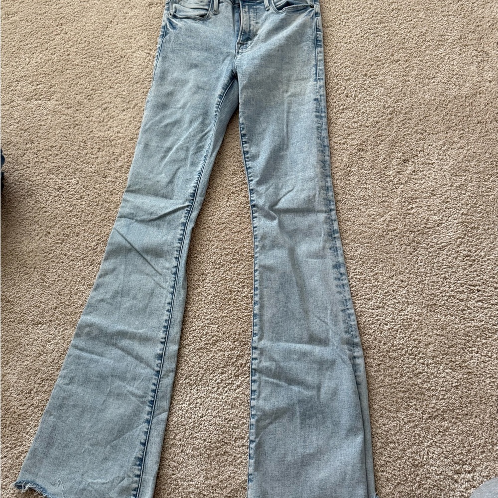 Frame Le High Flare Jean - Size 25 - Gently Used - light blue